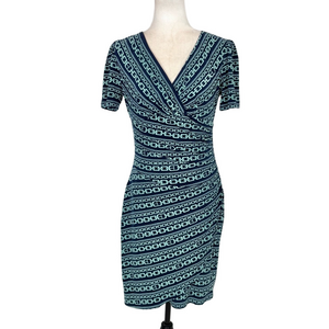 Jones & Co. chain print dress